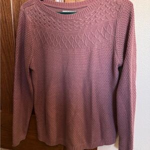 Croft & Barrow Women's Sweater - Dusty Rose
